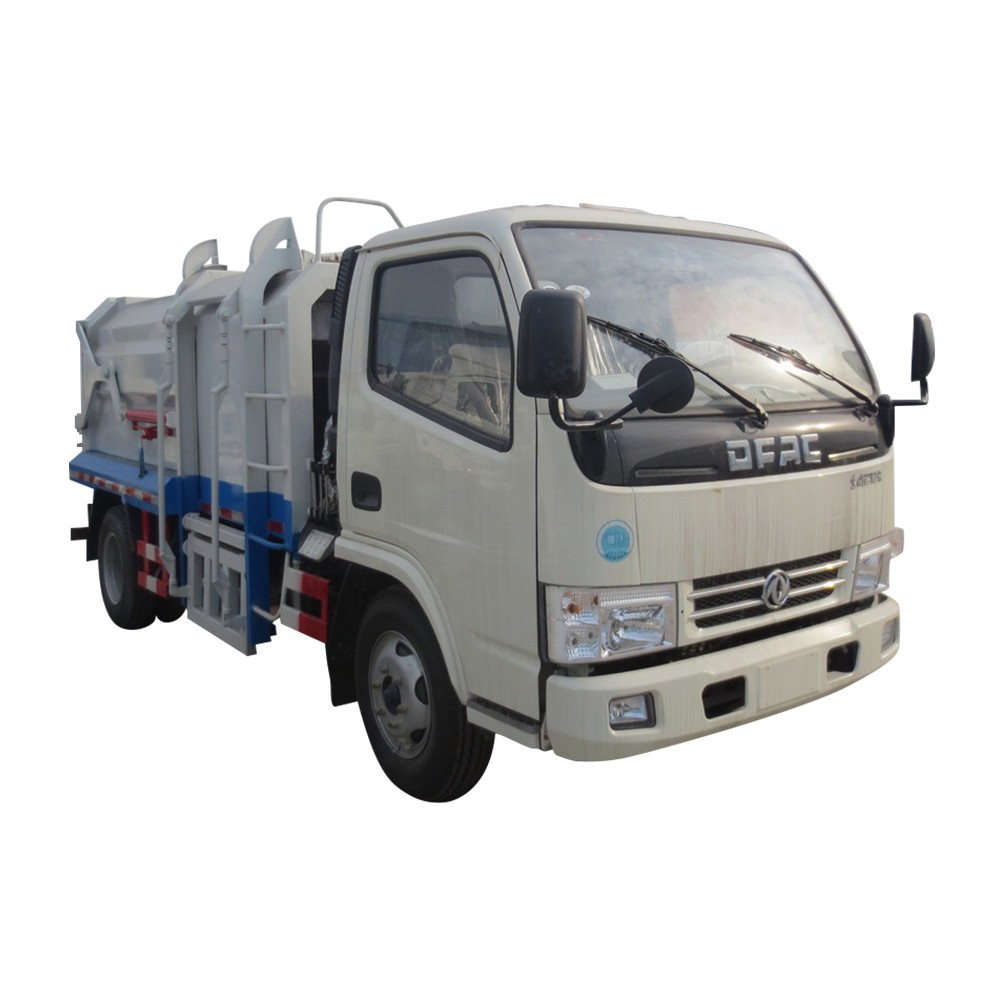 Veículo de coleta de lixo Dongfeng 6 Cbm