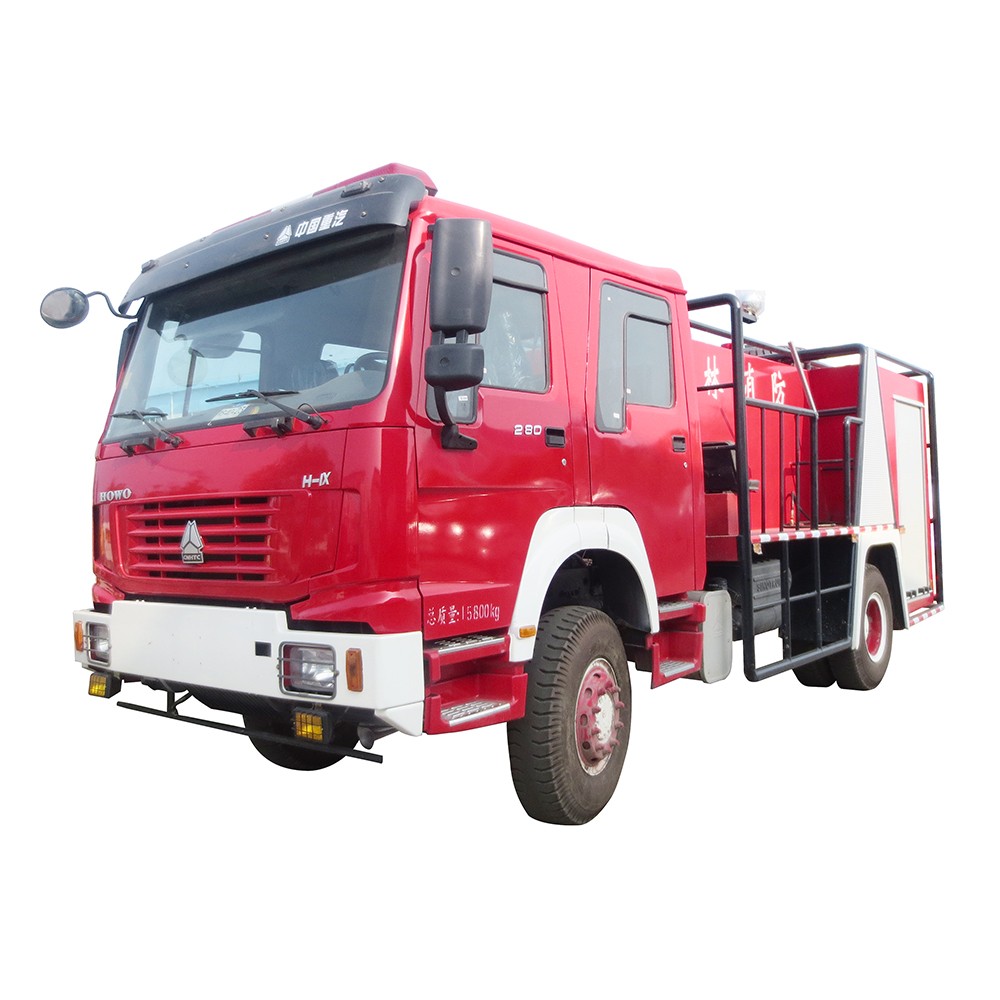 Camión de bomberos forestales Howo 8 Cbm