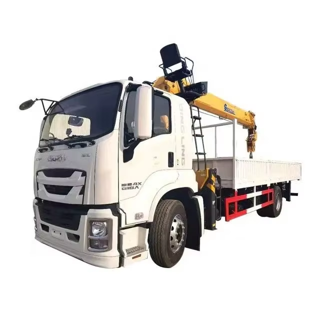 Camión grúa japonés Isuzu GIGA de 10 toneladas